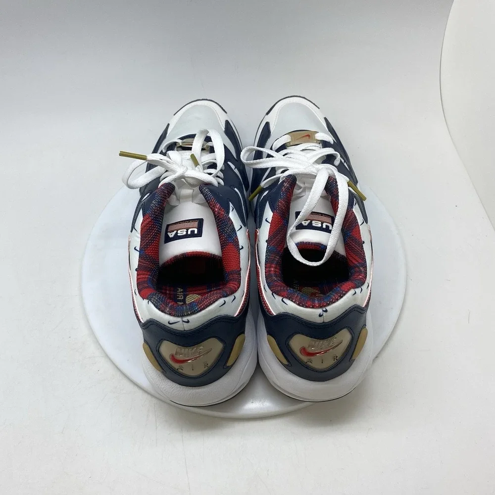 Nike Sneakers Mens 10.5 Air Max 2 Light USA CK0848-100 White Athletic Shoes